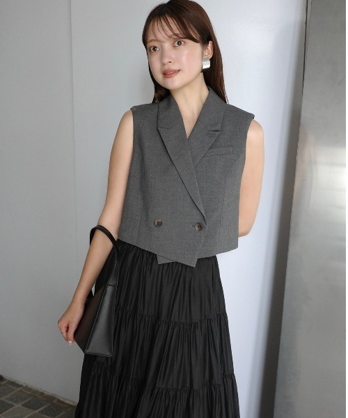 テーラードジレトップス（その他トップス）｜anuans（ア