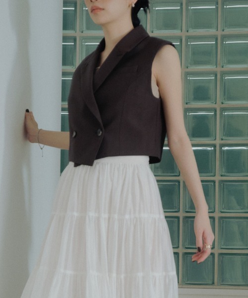 テーラードジレトップス（その他トップス）｜anuans（アニュアンス）の