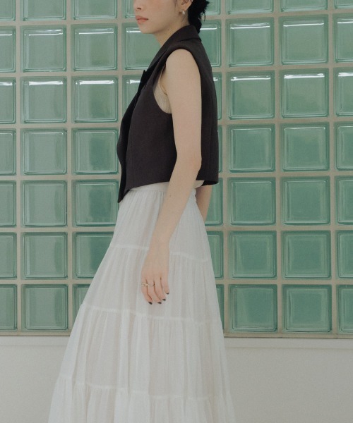 anuans（アニュアンス）の「テーラードジレトップス（その他トップス・レディース・グレー/ブラウン・F）」の18枚目の写真