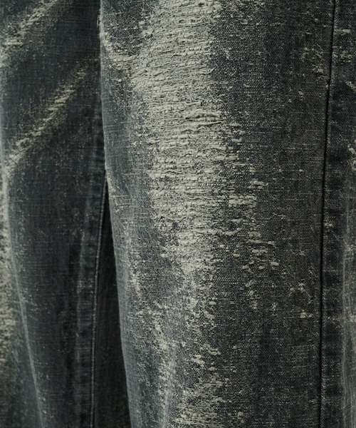 TAAKK（ターク）の「【TAAKK】WIDE DENIM（デニムパンツ・メンズ・グレー/インディゴブルー・3/2）」の10枚目の写真