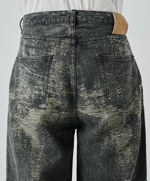 TAAKK（ターク）の「【TAAKK】WIDE DENIM（デニムパンツ・メンズ・グレー/インディゴブルー・3/2）」の12枚目の写真