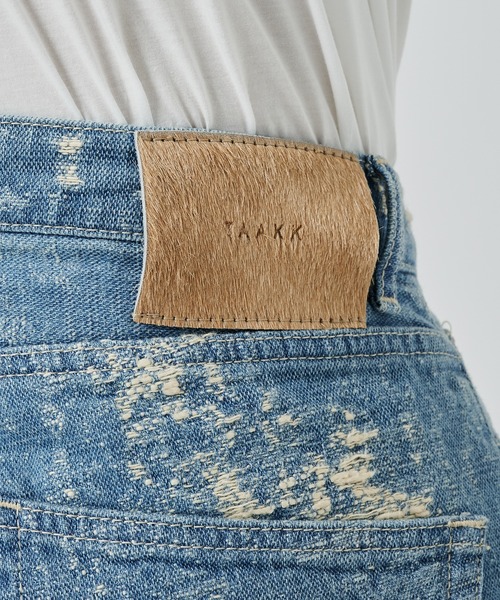 TAAKK（ターク）の「【TAAKK】WIDE DENIM（デニムパンツ・メンズ・グレー/インディゴブルー・3/2）」の22枚目の写真