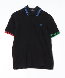 【未使用】FRED PERRY フレッドペリー　ポロシャツ　半袖　黒×白　古着 楽天市場】フレッドペリー FRED PERRY ポロシャツ 半袖 メンズ