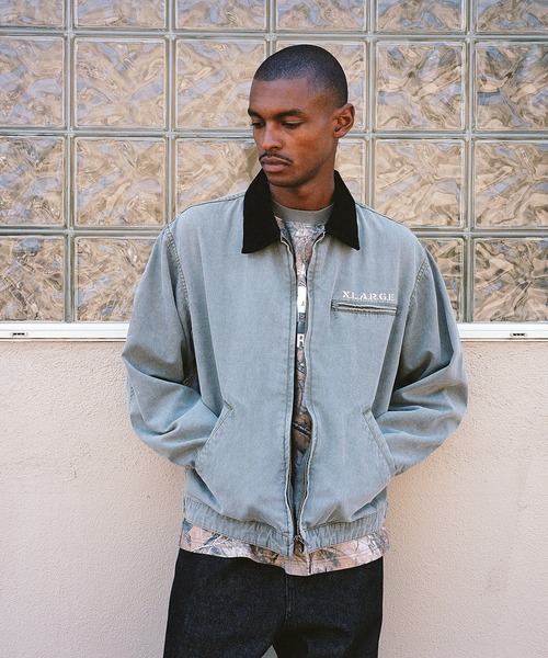 XLARGE(エクストララージ)の「SKULL WORK JACKET(その他アウター・メンズ・オリーブ/ブラック/ベージュ・S/M/L/XL)」の3枚目の写真