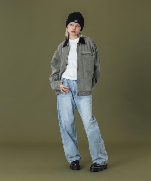 XLARGE(エクストララージ)の「SKULL WORK JACKET(その他アウター・メンズ・オリーブ/ブラック/ベージュ・S/M/L/XL)」の8枚目の写真