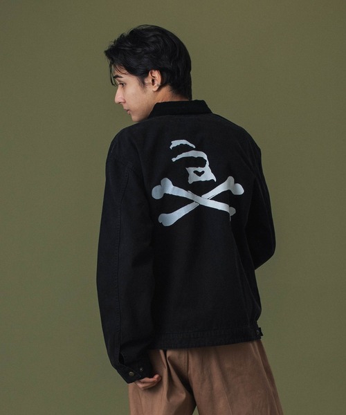 XLARGE(エクストララージ)の「SKULL WORK JACKET(その他アウター・メンズ・オリーブ/ブラック/ベージュ・S/M/L/XL)」の13枚目の写真