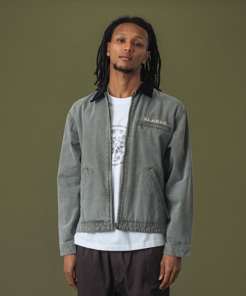XLARGE(エクストララージ)の「SKULL WORK JACKET(その他アウター・メンズ・オリーブ/ブラック/ベージュ・S/M/L/XL)」の18枚目の写真