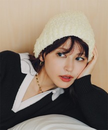 miette（ミエット）の「ミックスニットバケットハット（ハット）」
