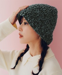 miette（ミエット）の「ミックスニットバケットハット（ハット）」