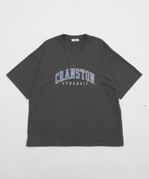 WEGO(ウィゴー)の「WEGO/接触冷感カレッジロゴグラフィックT(Tシャツ/カットソー・メンズ・スミクロ/ネイビー/ダークグリーン/ホワイト・LARGE/MEDIUM)」の16枚目の写真