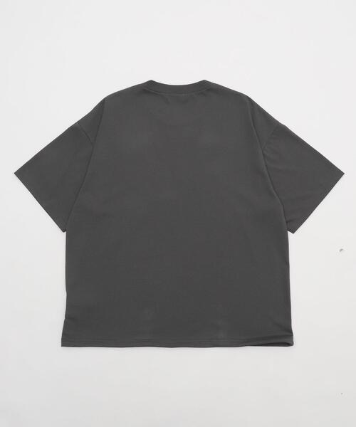 WEGO(ウィゴー)の「WEGO/接触冷感カレッジロゴグラフィックT(Tシャツ/カットソー・メンズ・スミクロ/ネイビー/ダークグリーン/ホワイト・LARGE/MEDIUM)」の18枚目の写真