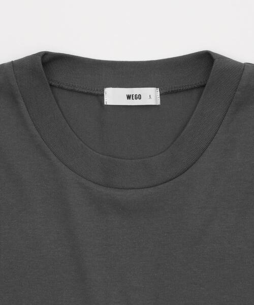 WEGO(ウィゴー)の「WEGO/接触冷感カレッジロゴグラフィックT(Tシャツ/カットソー・メンズ・スミクロ/ネイビー/ダークグリーン/ホワイト・LARGE/MEDIUM)」の20枚目の写真