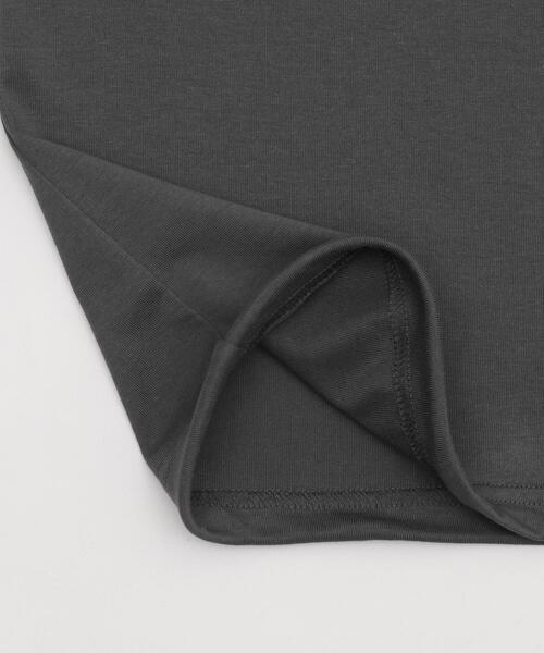 WEGO(ウィゴー)の「WEGO/接触冷感カレッジロゴグラフィックT(Tシャツ/カットソー・メンズ・スミクロ/ネイビー/ダークグリーン/ホワイト・LARGE/MEDIUM)」の6枚目の写真