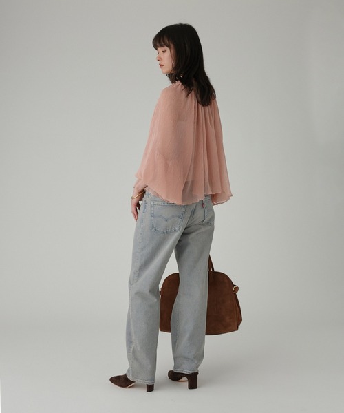 Levi's(リーバイス)の「【Levi's】<BABYLONE限定モデル>TAPERED DENIM(デニムパンツ・レディース・ライトブルー・25/26/27/28)」の7枚目の写真