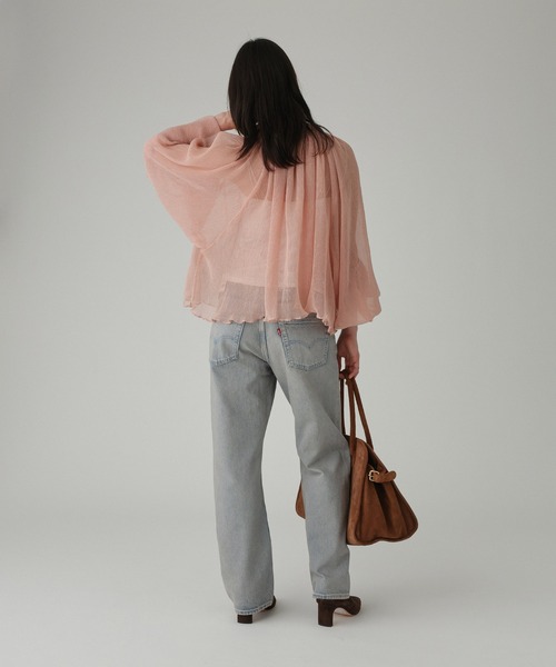 Levi's(リーバイス)の「【Levi's】<BABYLONE限定モデル>TAPERED DENIM(デニムパンツ・レディース・ライトブルー・25/26/27/28)」の6枚目の写真