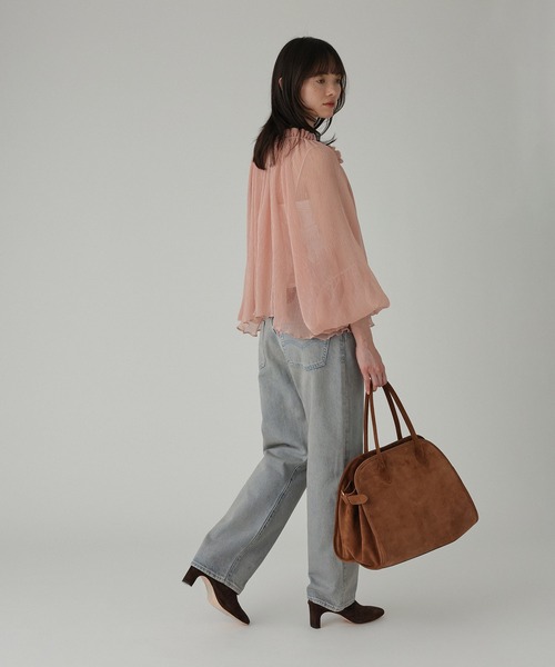 Levi's(リーバイス)の「【Levi's】<BABYLONE限定モデル>TAPERED DENIM(デニムパンツ・レディース・ライトブルー・25/26/27/28)」の5枚目の写真