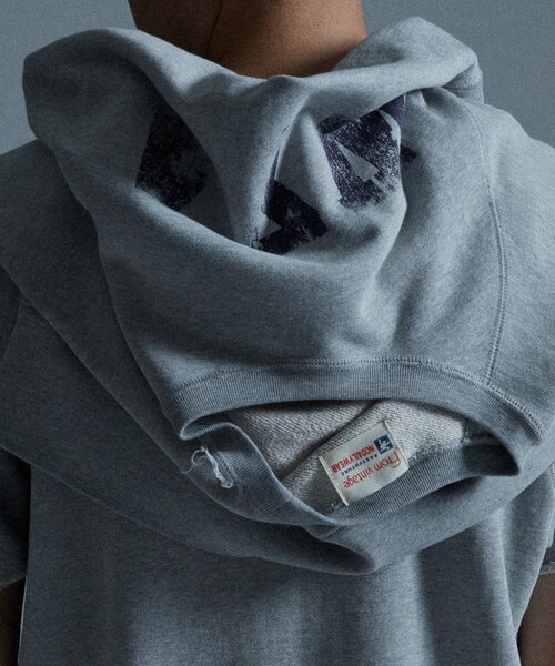 WHO'S WHO gallery（フーズフーギャラリー）の「【From Vintage】 WRONGダメージ半袖スウェット  / 2サイズ（Tシャツ/カットソー・レディース・グレー/ネイビー・LARGE/MEDIUM）」の18枚目の写真