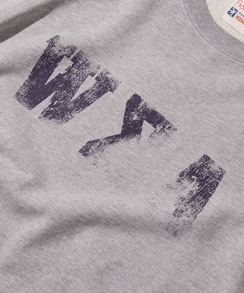 WHO'S WHO gallery（フーズフーギャラリー）の「【From Vintage】 WRONGダメージ半袖スウェット  / 2サイズ（Tシャツ/カットソー・レディース・グレー/ネイビー・LARGE/MEDIUM）」の15枚目の写真