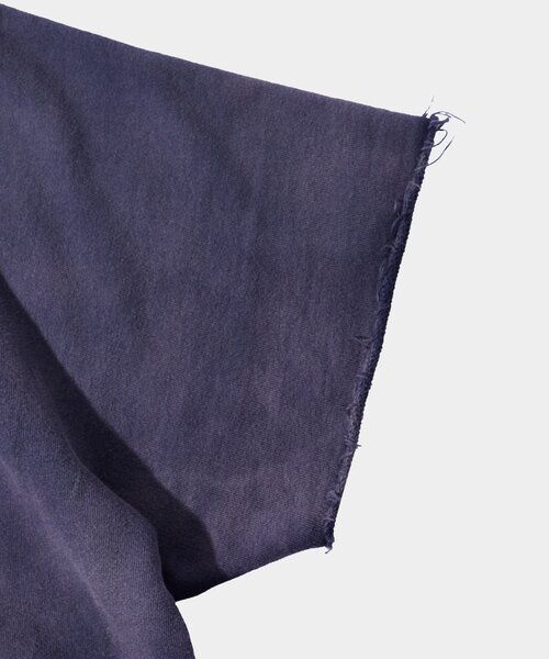 WHO'S WHO gallery（フーズフーギャラリー）の「【From Vintage】 WRONGダメージ半袖スウェット  / 2サイズ（Tシャツ/カットソー・レディース・グレー/ネイビー・LARGE/MEDIUM）」の6枚目の写真