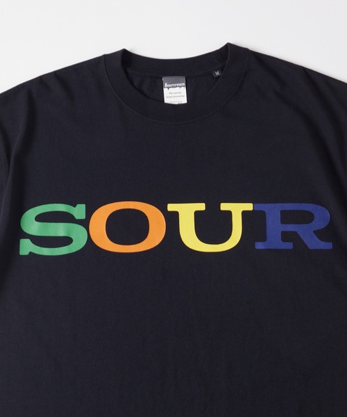 Sourcream（サワークリーム）の「【Sourcream/サワークリーム】large company TEE（Tシャツ/カットソー・レディース・チャコールグレー/ネイビー/ホワイト・SMALL/MEDIUM/LARGE）」の8枚目の写真