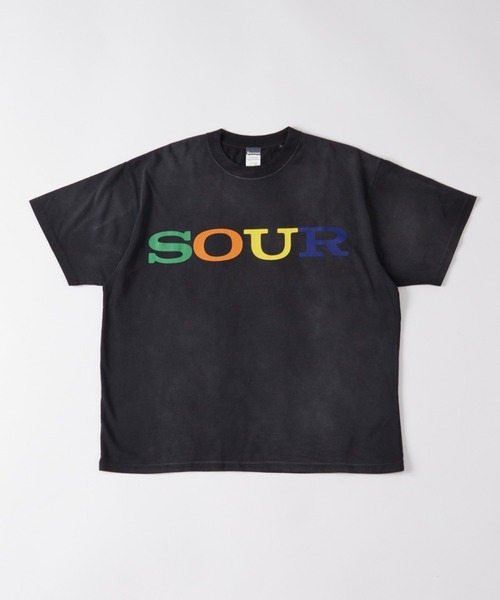 Sourcream（サワークリーム）の「【Sourcream/サワークリーム】large company TEE（Tシャツ/カットソー・レディース・チャコールグレー/ネイビー/ホワイト・SMALL/MEDIUM/LARGE）」の4枚目の写真