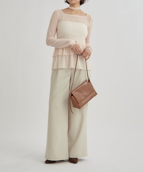 セール】【お気に入り1万3千人突破！】ドットティアードプルオーバー