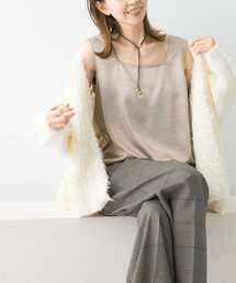 URBAN RESEARCH ROSSO WOMEN（アーバンリサーチ　ロッソ）の「2WAYネックサテンタンク（その他トップス・レディース）」