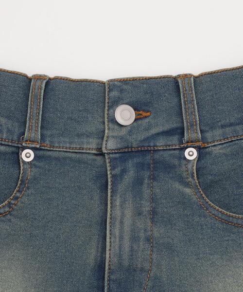 WEGO（ウィゴー）の「WEGO/ベルト付デニムプリーツスカパン（デニムスカート・レディース・コバルトブルー/ダークブルー/ブラック系3・FREE）」の16枚目の写真