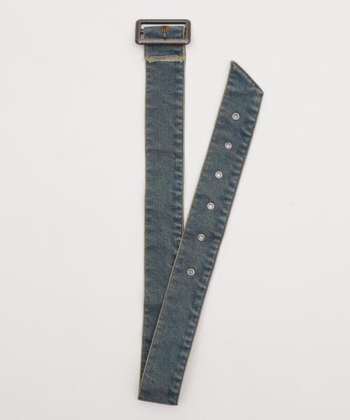 WEGO（ウィゴー）の「WEGO/ベルト付デニムプリーツスカパン（デニムスカート・レディース・コバルトブルー/ダークブルー/ブラック系3・FREE）」の20枚目の写真