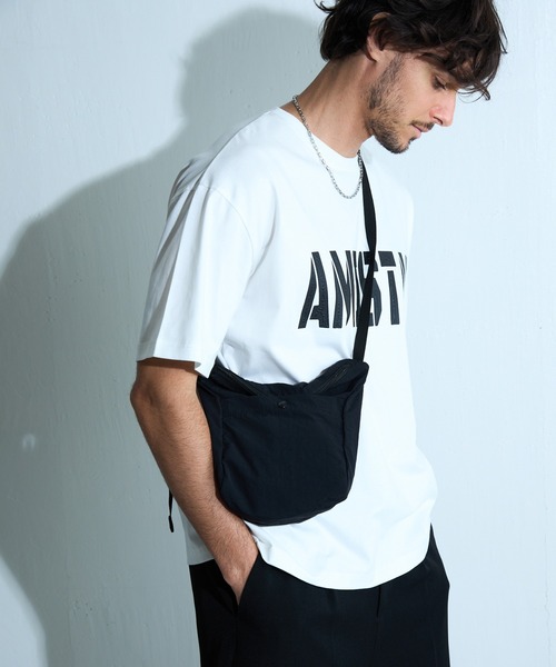 COLONY 2139(コロニートゥーワンスリーナイン)の「超軽量70g 撥水ソフトナイロンミニショルダー(ショルダーバッグ・メンズ・ブラック・FREE)」の11枚目の写真