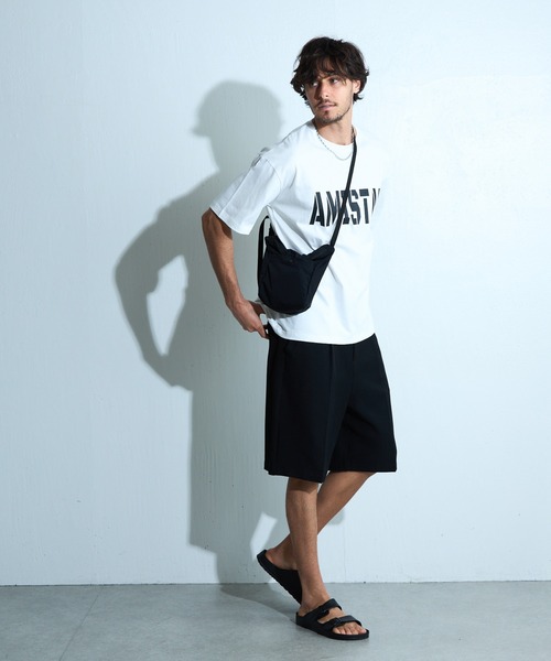 COLONY 2139(コロニートゥーワンスリーナイン)の「超軽量70g 撥水ソフトナイロンミニショルダー(ショルダーバッグ・メンズ・ブラック・FREE)」の7枚目の写真