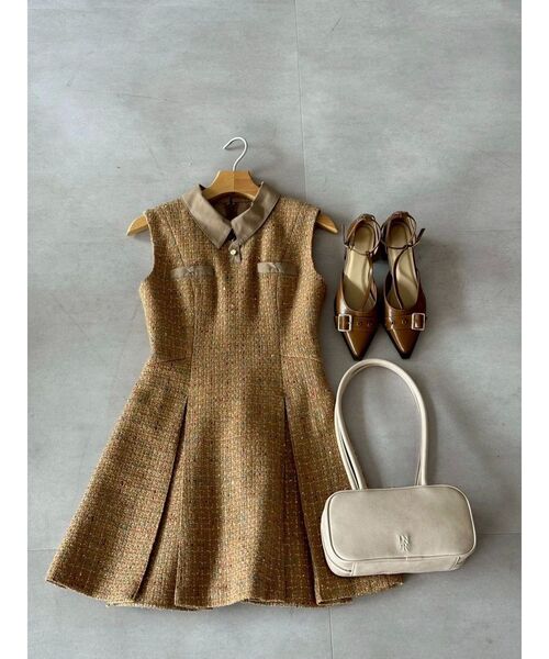 dazzlin（ダズリン）の「ミドルハンドルバッグ（ハンドバッグ・レディース・アイボリー/ブラック/キャメル・FREE）」の19枚目の写真