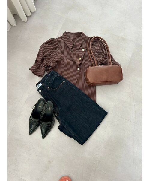 dazzlin（ダズリン）の「ミドルハンドルバッグ（ハンドバッグ・レディース・アイボリー/ブラック/キャメル・FREE）」の16枚目の写真