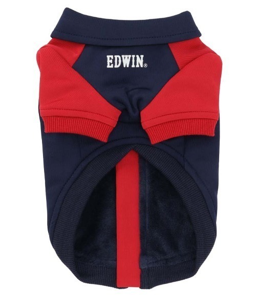 EDWIN（エドウィン）の「EDWIN/切替バイカラージャケット（ペットウェア・メンズ・ブルー/ネイビー・L/M/S/XS/3L/2L）」の12枚目の写真