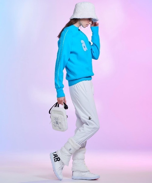 アルチビオ ダウンスカート 帽子 セット archivio（アルチビオ） ゴルフ ウサロゴ刺繍はっ水キャップ