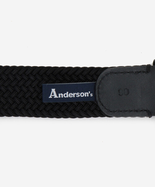 セール】Anderson's | ラバー メッシュベルト（ベルト）｜Anderson's