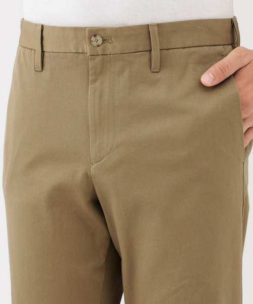 無印良品（ムジルシリョウヒン）の「紳士　ストレッチチノスリムパンツ（チノパンツ・メンズ・チャコールグレー/ライトベージュ/ブラック/ダークブラウン・82/79/76/73/88/85）」の17枚目の写真