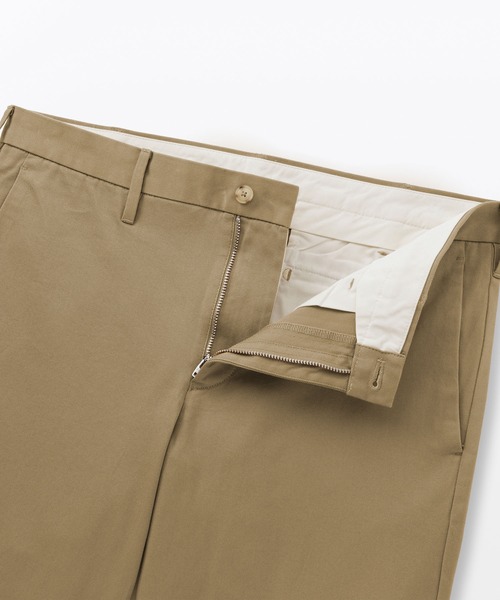 無印良品（ムジルシリョウヒン）の「紳士　ストレッチチノスリムパンツ（チノパンツ・メンズ・チャコールグレー/ライトベージュ/ブラック/ダークブラウン・82/79/76/73/88/85）」の10枚目の写真