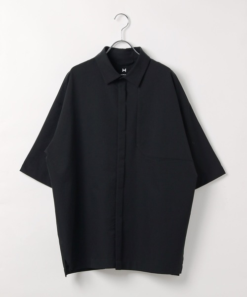 HEREIAM（ヘレイアム）の「【HEREIAM MEN】COOL DOTS SH（シャツ/ブラウス・メンズ・ブラック・LARGE/MEDIUM）」の14枚目の写真