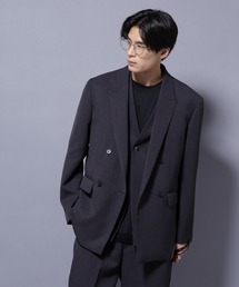 nano universe グレー テーラードジャケット セットアップ L NANO universe｜「N JACKET PREMIUM」TEXBRID(R)撥水ウラドット