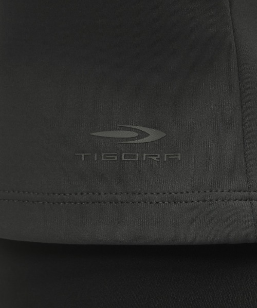 TIGORA(ティゴラ)の「ティゴラ TIGORA ヨガカーディガン(カーディガン/ボレロ・レディース・ダークグレー/スモークピンク・M/L/XL/S)」の9枚目の写真