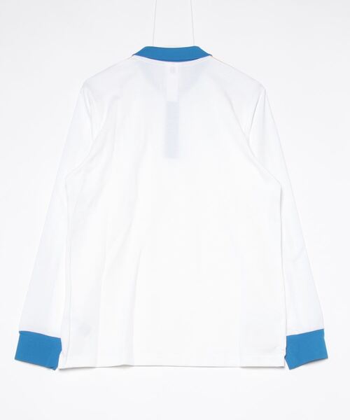 adidas（アディダス）の「レアル・マドリード テラス アイコン 長袖 ポロシャツ / アディダス adidas（ポロシャツ・メンズ・ホワイト・MEDIUM/LARGE/SMALL/X-LARGE/3XL/XX-LARGE）」の6枚目の写真