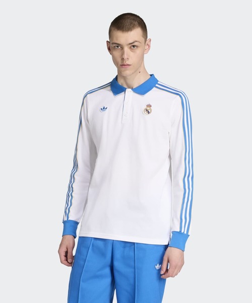 レアル・マドリード グレー ポロシャツ Real Madrid メンズ・グレー・ポロシャツ - レアル マドリード
