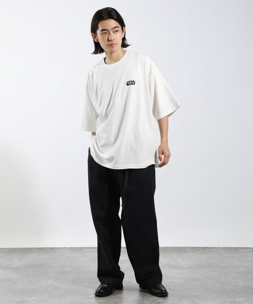 BAYFLOW(ベイフロー)の「【STAR WARS(スター・ウォーズ)】プリントTシャツ(Tシャツ/カットソー・メンズ・グレー系その他/オフホワイト/グレー系その他2・MEDIUM/LARGE)」の5枚目の写真
