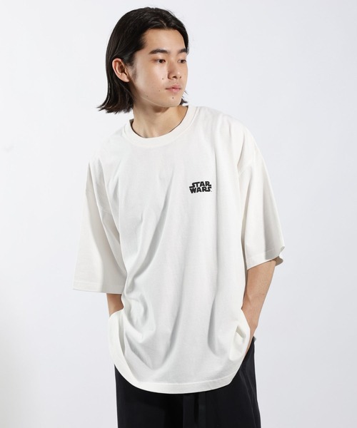 BAYFLOW(ベイフロー)の「【STAR WARS(スター・ウォーズ)】プリントTシャツ(Tシャツ/カットソー・メンズ・グレー系その他/オフホワイト/グレー系その他2・MEDIUM/LARGE)」の6枚目の写真