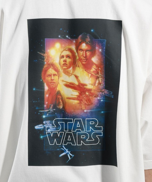BAYFLOW(ベイフロー)の「【STAR WARS(スター・ウォーズ)】プリントTシャツ(Tシャツ/カットソー・メンズ・グレー系その他/オフホワイト/グレー系その他2・MEDIUM/LARGE)」の8枚目の写真