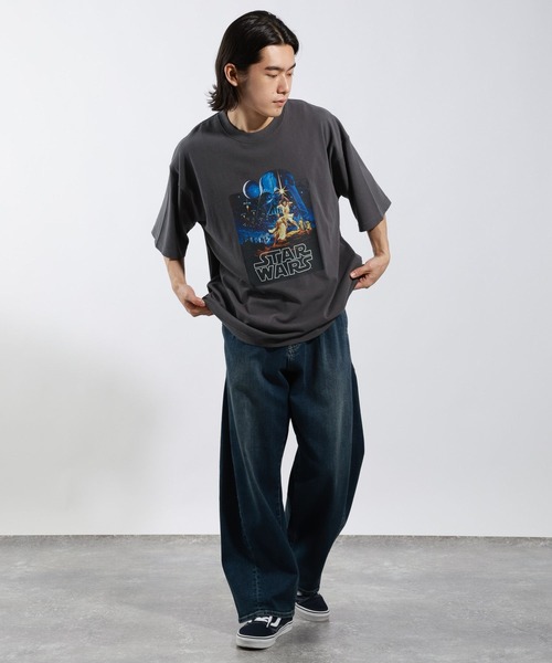 BAYFLOW(ベイフロー)の「【STAR WARS(スター・ウォーズ)】プリントTシャツ(Tシャツ/カットソー・メンズ・グレー系その他/オフホワイト/グレー系その他2・MEDIUM/LARGE)」の11枚目の写真