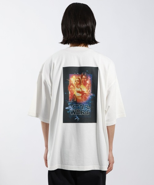 BAYFLOW(ベイフロー)の「【STAR WARS(スター・ウォーズ)】プリントTシャツ(Tシャツ/カットソー・メンズ・グレー系その他/オフホワイト/グレー系その他2・MEDIUM/LARGE)」の15枚目の写真