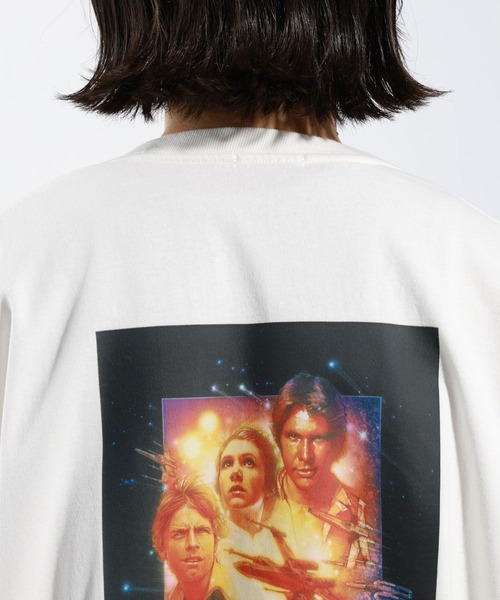 BAYFLOW(ベイフロー)の「【STAR WARS(スター・ウォーズ)】プリントTシャツ(Tシャツ/カットソー・メンズ・グレー系その他/オフホワイト/グレー系その他2・MEDIUM/LARGE)」の16枚目の写真