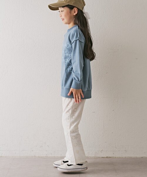 CIAOPANIC TYPY(チャオパニックティピー)の「【KIDS】【India】カットワークレースフレアパンツ(その他パンツ・キッズ・ブラック/ホワイト・LARGE/MEDIUM/SMALL/XX-LARGE/X-LARGE)」の8枚目の写真